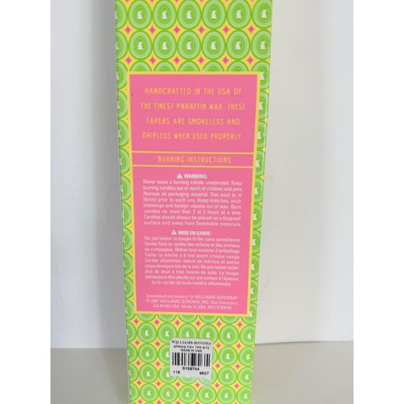 Williams Sonoma Tiny Taper Candles Set of 12 Hand Dipped 10" USA Paraffin Wax - Picture 3 of 7